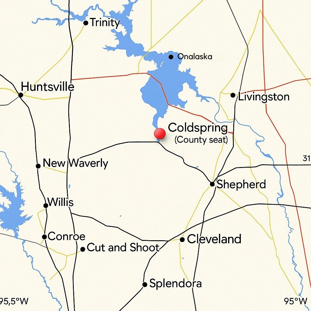 San Jacinto Map